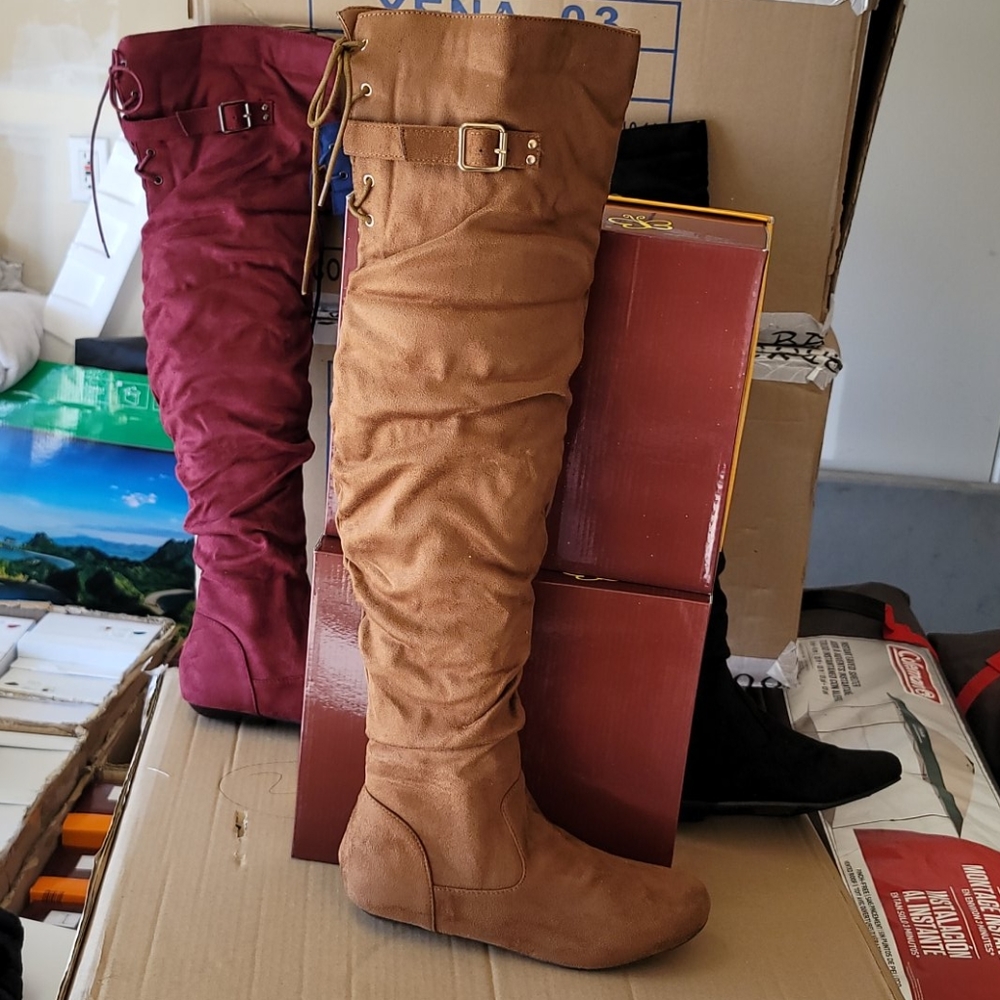 over the knee  boots